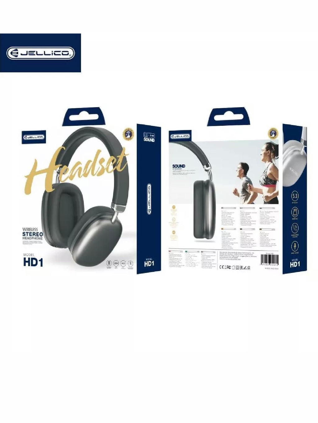 Casque Bluetooth JELLICO HD1